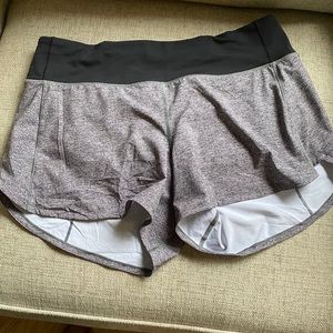 Worn 1x Lululemon 4 inch Speed Up Short